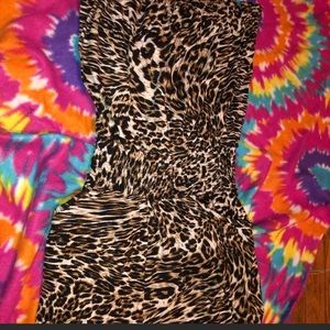 Leopard Print Romper